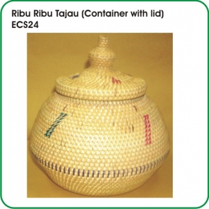 Ribu Ribu Tajau (Container with lid)